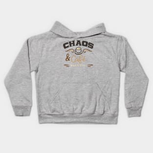 chaos & café #mavie Kids Hoodie